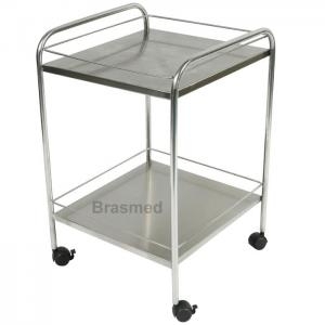 Carro auxiliar em aço inox