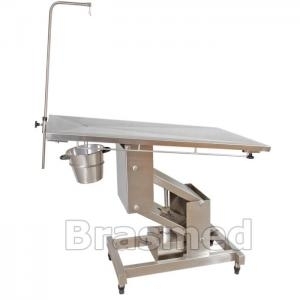 Mesa cirúrgica pantográfica totalmente em aço inox com 2 motores