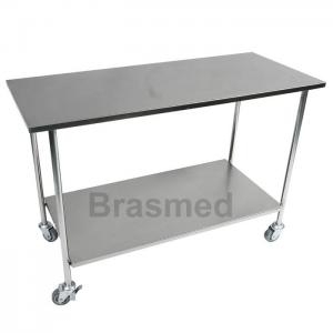Mesa para instrumental cirúrgica em aço inox