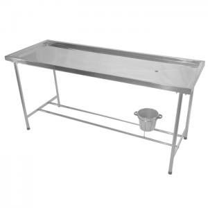 Mesa para Necropsia em aço inox