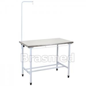 Mesa para soroterapia e pequenos procedimentos em aço inox