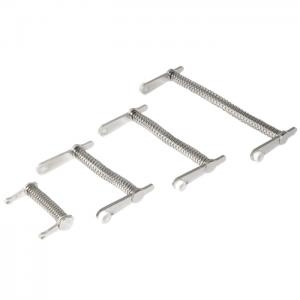 Kit de Abre boca p/ cães e gatos em aço inox com 4 tamanhos