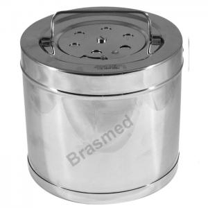 Tambor p/ gaze ou algodão 16x14 cm