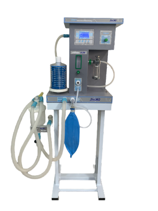 Aparelho de anestesia inalatória Vetplus Standart c/ respirador controlado