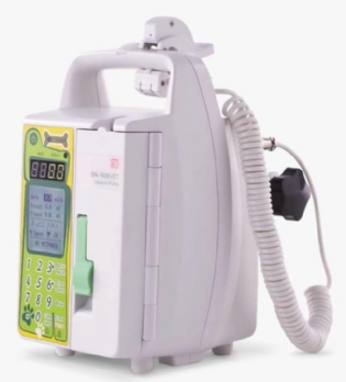 Bomba de infusão para equipo universal Veterinária